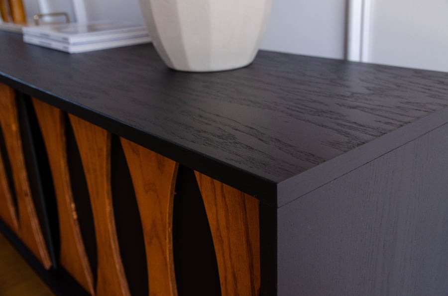 Mid Century Modern TV Stand Record Player Stand